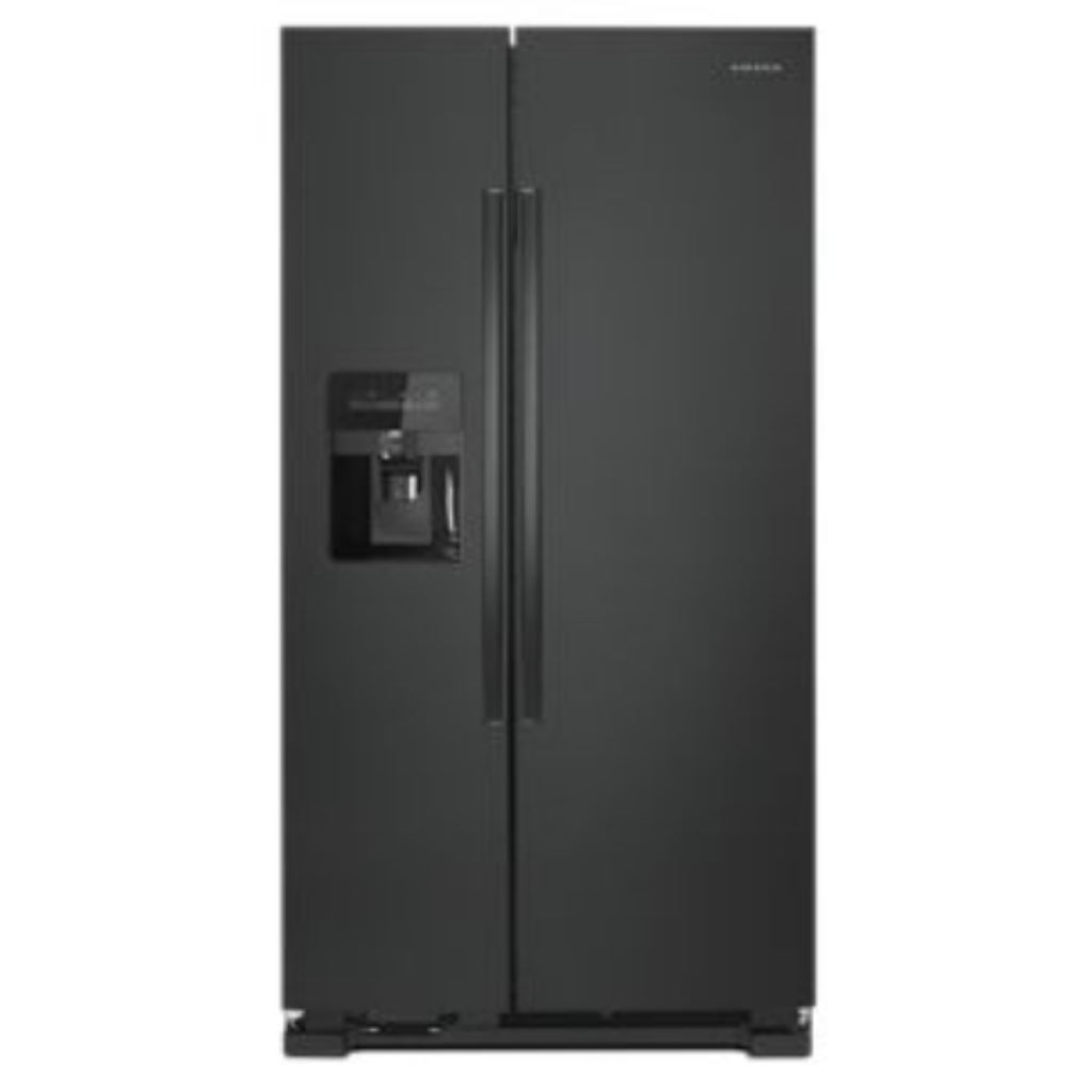 24.57 Cu. Ft. 36 In Side-by-Side Refrigerator with Dual Pad External Ice and Water Dispenser.