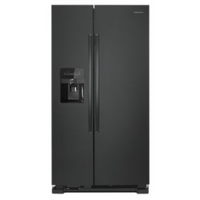 24.57 Cu. Ft. 36 In Side-by-Side Refrigerator with Dual Pad External Ice and Water Dispenser.