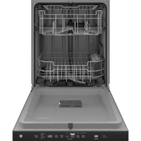Dishwasher with Sanitize Cycle & Dry Boost Top Control with Plastic Interior