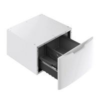 16-Inch Pedestal 28-inch Wide for Front Load Washer and Dryer with Storage