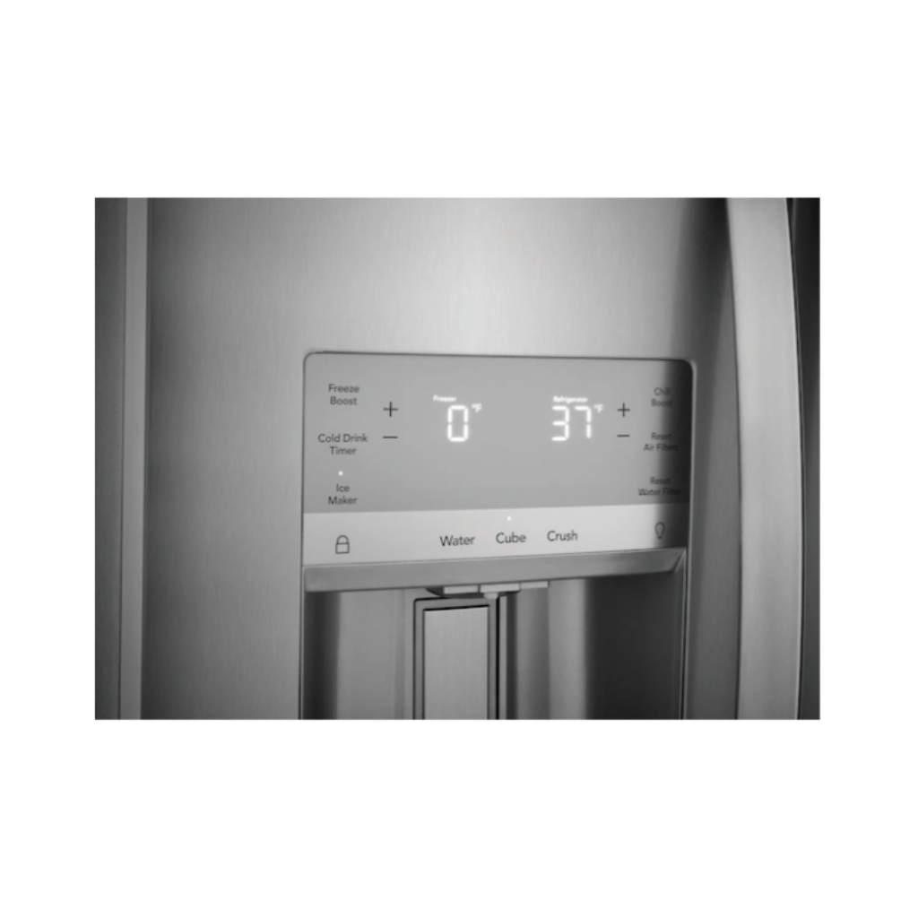 22.3 Cu. Ft. 36 In Counter Depth Side by Side Refrigerator