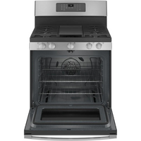 GE 30" Free-Standing Gas Convection Range with No Preheat Air Fry