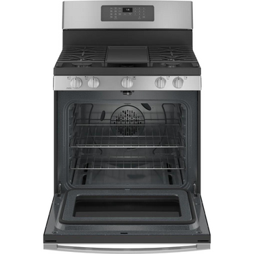 GE 30" Free-Standing Gas Convection Range with No Preheat Air Fry