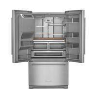 26.8 Cu. Ft.  French Door Refrigerator with Exterior Ice and Water Dispenser