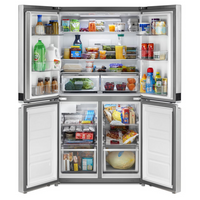 36 Cu. Ft. Wide Counter Depth 4 Door Refrigerator - 19.4 cu. ft.