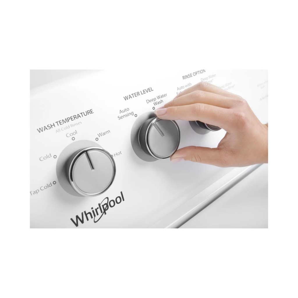 3.9 Cu. Ft. Top Load Washer with Soaking Cycles, 12 Cycles.