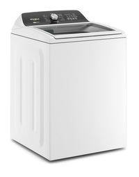 4.7 Cu. Ft. Top Load Washer with 2 in 1 Removable Agitator.
